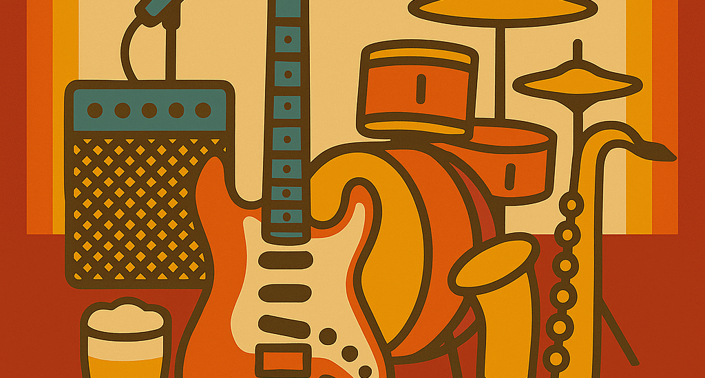 illustrasjon med instrumenter