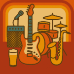 illustrasjon med instrumenter