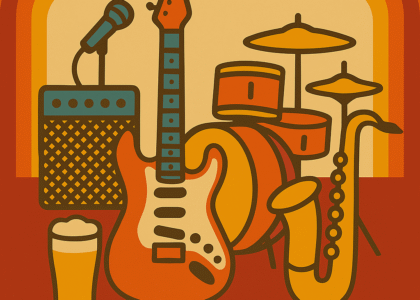 illustrasjon med instrumenter